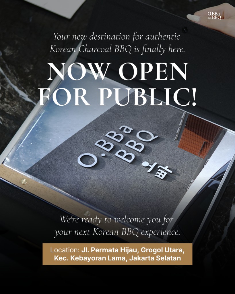 OBBA BBQ Jakarta Now Open
